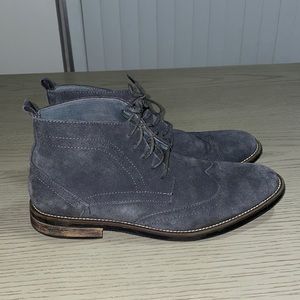 Bruno Marc suede leather lace up boots/ shoes size 12